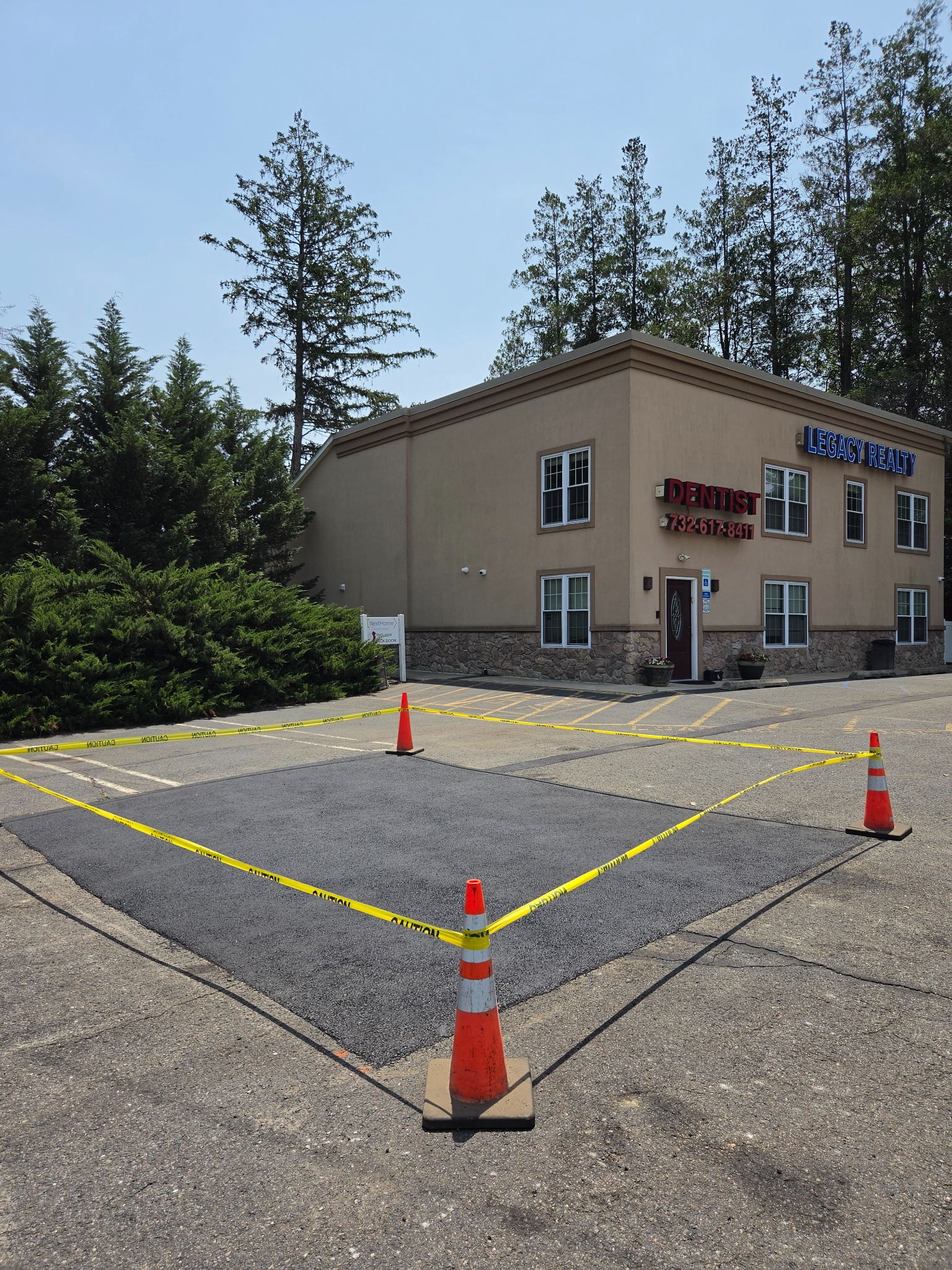 Commercial pavement restoration
